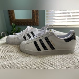 Adidas Superstar Snakeskin Women’s size 8.5 NWOT